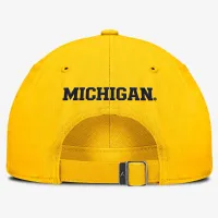 Nike Michigan Wolverines Primetime Club чоловічі Jordan Brand College Adjustable Hat Yellow