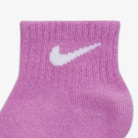Nike Futura Baby (12-24M) Ankle носки (3 пары) цвет фиолетовый