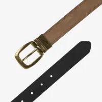 Nike женская Reversible 2-Row Stitch для гольфа Belt цвет коричневый