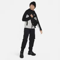 Nike Sportswear Tech Fleece Big детские (для мальчиков) Full-Zip Толстовка с капюшоном цвет серый
