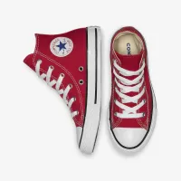 Nike Converse Chuck Taylor All Star High Top Little дитячі Shoe  колір червоний