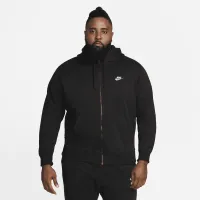 Nike Sportswear Club Fleece чоловічі Full-Zip Толстовка з капюшоном колір чорний