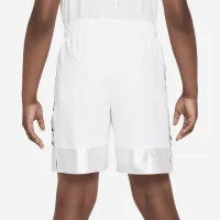 Nike Dri-FIT Elite 23 Big детские (для мальчиков) баскетбольные шорты (Extended Size) цвет белый