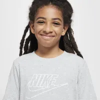 Nike Swoosh Big детские Cheer футболка цвет серый