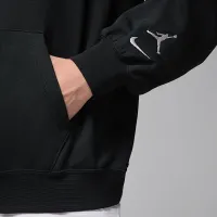 Nike Jordan MVP чоловічі оверсайз French Terry Pullover Толстовка з капюшоном колір чорний