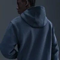 Nike Club мужские Pull-Over Fleece Толстовка с капюшоном синий