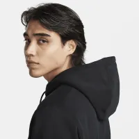 Nike Club Fleece мужские Pullover Толстовка с капюшоном цвет черный
