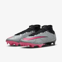 Nike Zoom Mercurial Superfly 9 Elite XXV FG Firm-Ground футбольні бутси колір сірий