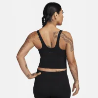 Nike Alate жіноча Medium-Support Padded Sports Bra Tank Top колір чорний