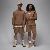 Nike Air Jordan Wordmark чоловічі Fleece шорти колір коричневий