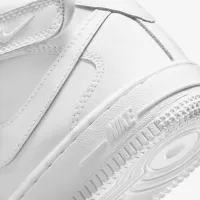 Nike Force 1 Mid LE Little дитячі Shoe колір білий