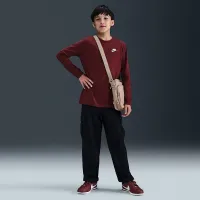 Nike Sportswear Big дитячі Long-Sleeve футболка колір червоний