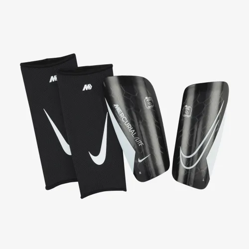 Nike Mercurial Lite Soccer Shin Guards колір чорний
