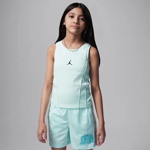 Nike Jordan тренировочные Camp Big детские Pintuck Tank синий