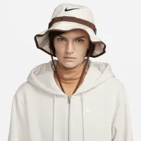 Nike Sportswear Phoenix Fleece жіноча оверсайз Long Full-Zip Толстовка з капюшоном колір коричневий