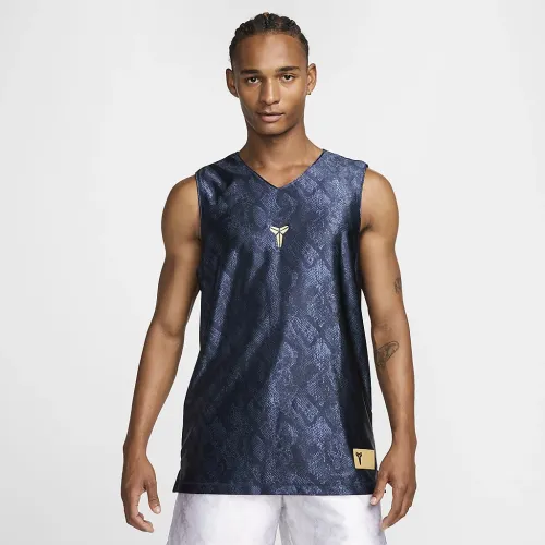 Kobe чоловічі Nike Dri-FIT Standard Issue Reversible баскетбольні Jersey блакитний