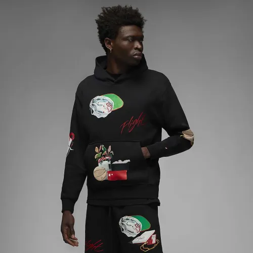 Nike Jordan Artist Series by Jacob Rochester мужские Толстовка с капюшоном цвет черный