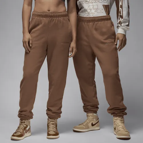 Nike Air Jordan Wordmark чоловічі Fleece Pants колір коричневий