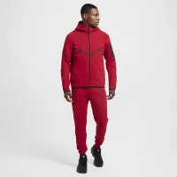 Nike Tech чоловічі Full-Zip Windrunner Толстовка з капюшоном колір червоний