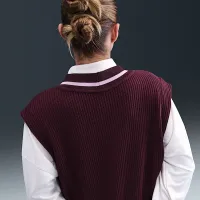 Nike Sportswear женская Waffle-Knit Vest цвет красный