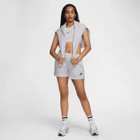 Nike Sportswear Club Fleece женская Mid-Rise шорты цвет коричневый