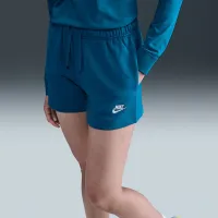 Nike Sportswear Club Fleece женская Mid-Rise шорты синий