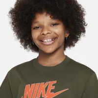 Nike Sportswear Big дитячі (Girls) футболка колір зелений