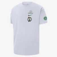 Boston Celtics Courtside мужские Nike NBA футболка цвет белый