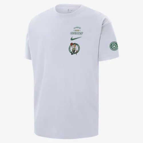 Boston Celtics Courtside мужские Nike NBA футболка цвет белый
