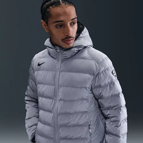 Nike Total 90 чоловічі Therma-FIT Soccer Puffer Куртка колір сірий