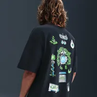 Nike SB Max90 Skate футболка колір чорний