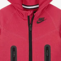Nike Sportswear Tech Fleece Hooded Coverall Baby Coverall Pink