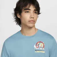 NikeCourt чоловічі Dri-FIT Tennis футболка блакитний