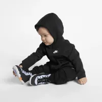 Nike Sportswear Tech Fleece Baby (12-24M) Толстовка з капюшоном and Pants комплект колір чорний