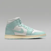 Nike Air Jordan 1 Mid жіноча Кросівки колір білий