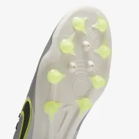 Nike Tiempo Legend 10 Pro Artificial-Grass Low-Top футбольні бутси колір сірий