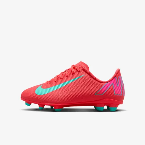 Nike Jr. Mercurial Vapor 16 Club Little/Big дитячі MG Low-Top футбольні бутси колір червоний
