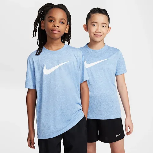 Nike Legend Big дитячі Dri-FIT футболка блакитний