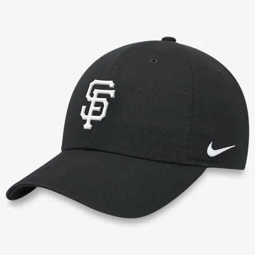 San Francisco Giants Club чоловічі Nike MLB Adjustable Hat колір чорний