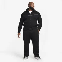 Nike Sportswear Tech Fleece чоловічі Open-Hem Sweatpants колір чорний
