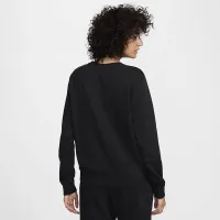 Nike Sportswear Club Fleece жіноча Crew-Neck світшот колір чорний