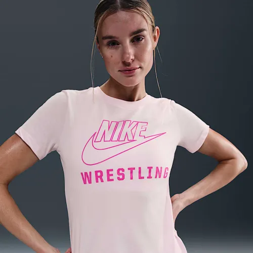 Nike Swoosh жіноча Wrestling футболка Pink