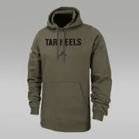 UNC Club Fleece чоловічі Nike College Толстовка з капюшоном колір зелений