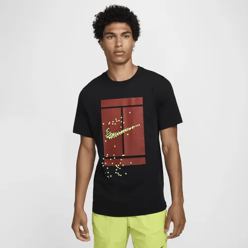 NikeCourt чоловічі Tennis футболка колір чорний