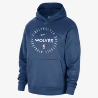 Minnesota Timberwolves Spotlight чоловічі Nike Dri-FIT NBA Pullover Толстовка з капюшоном блакитний