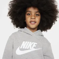 Nike Sportswear Club Fleece Little детские Толстовка с капюшоном набор цвет серый