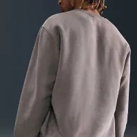 Nike Sportswear Club Fleece Crew цвет серый