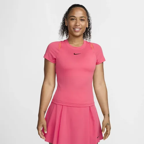 NikeCourt Advantage жіноча Dri-FIT Short-Sleeve Tennis Top Pink