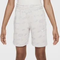 Nike Sportswear Club Big дитячі French Terry шорти колір коричневий