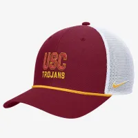 USC Nike College Snapback Trucker Hat цвет красный